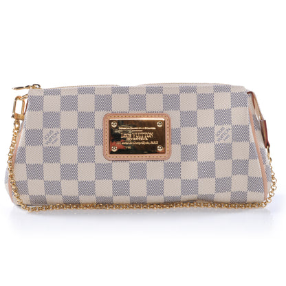 Louis Vuitton Damier Azur Eva Clutch 1 of 7
