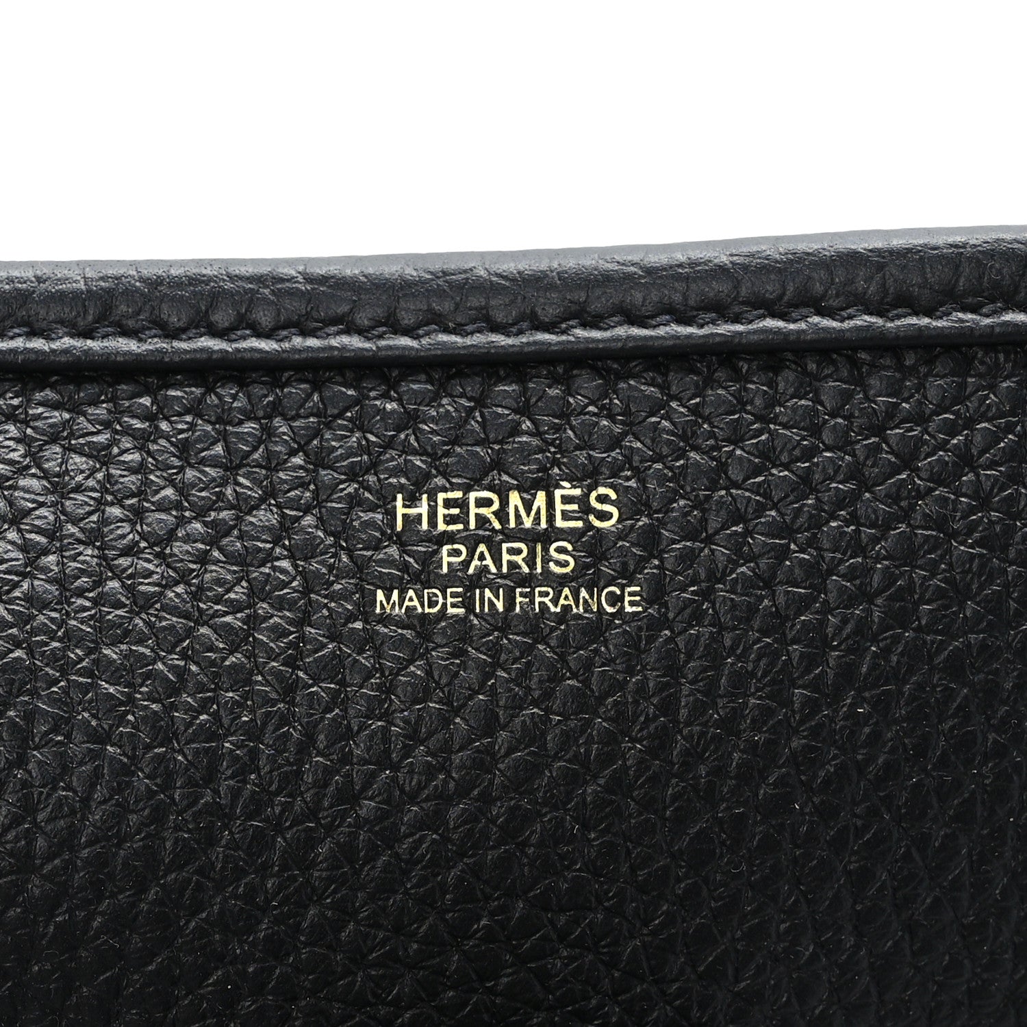 Hermes Taurillon Clemence Evelyne III GM Black 6 of 10