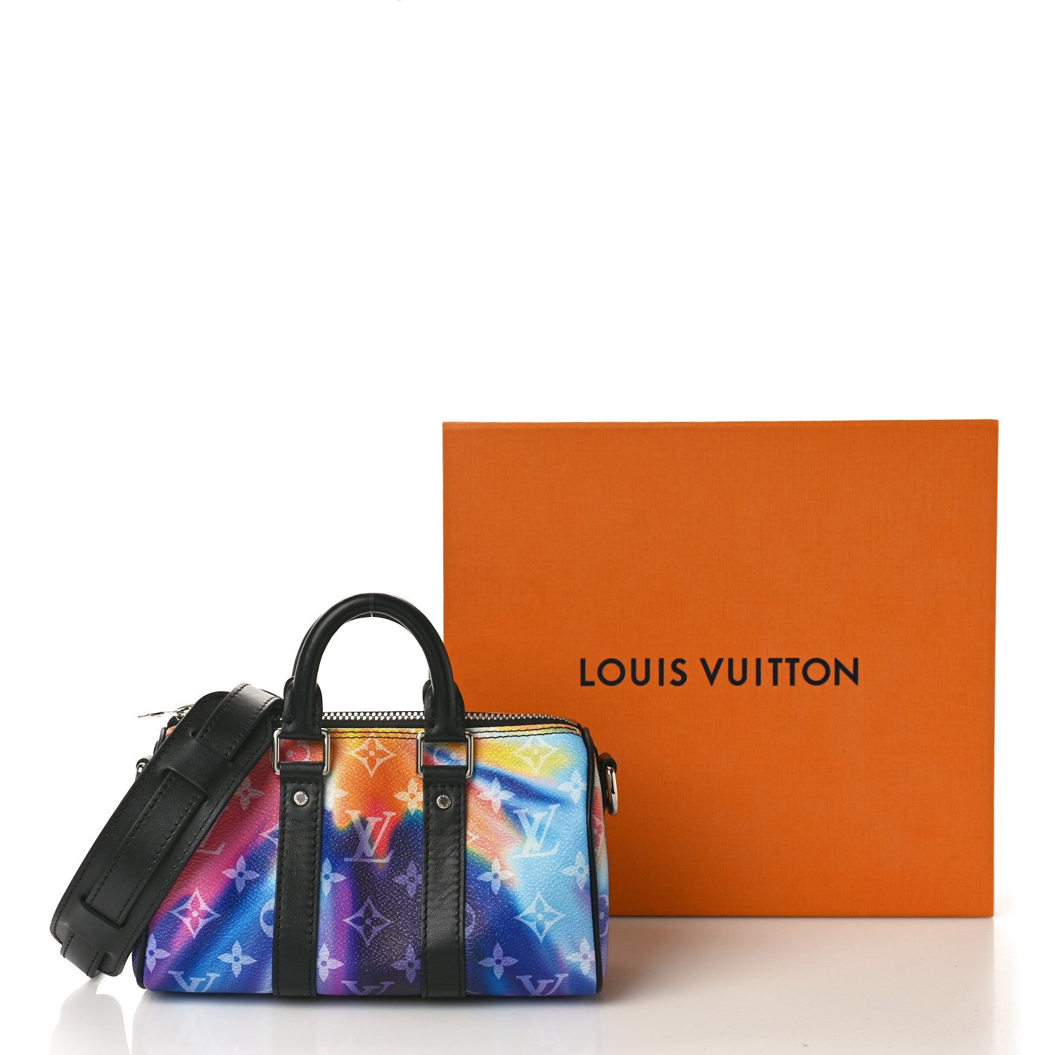 Louis Vuitton Monogram Sunset Keepall XS Multicolor 9 of 9
