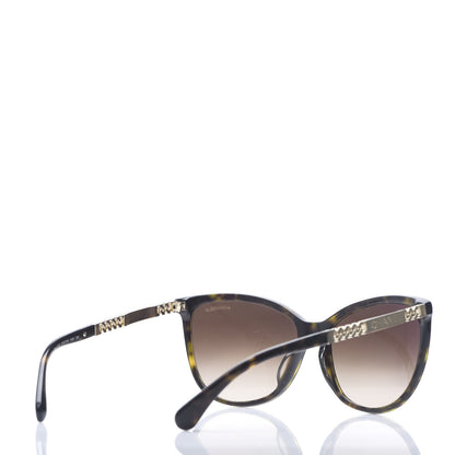 Chanel Chain Sunglasses 5352 Dark Tortoise 3 of 6
