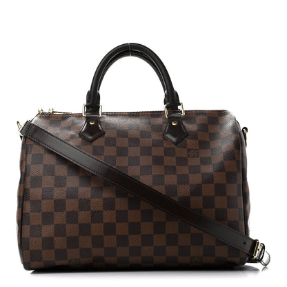 Louis Vuitton Damier Ebene Speedy Bandouliere 30 1 of 9
