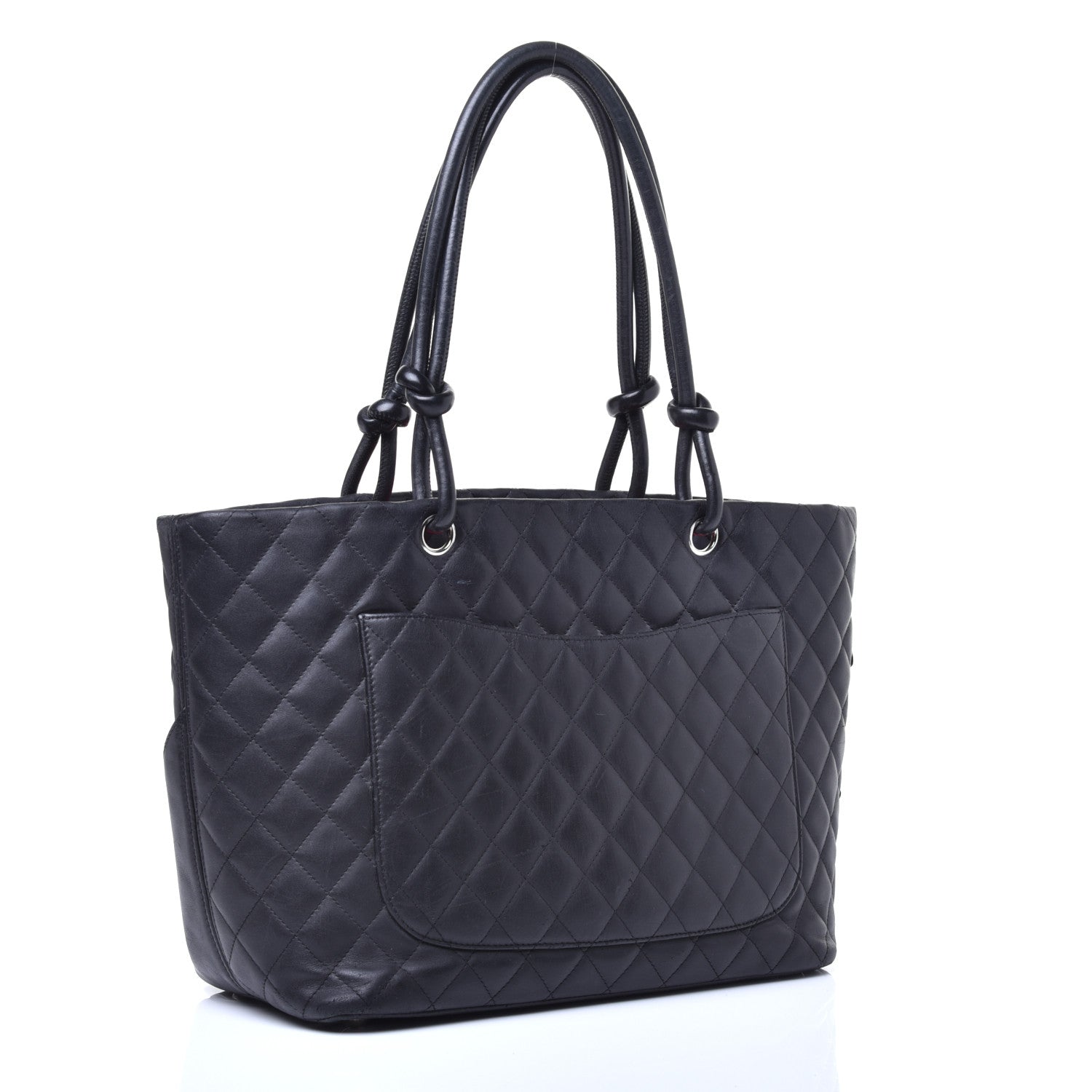 Chanel Calfskin Quilted Large Cambon Tote Black 3 of 12