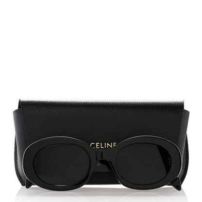Celine Acetate Triomphe 01 Sunglasses CL 40194U Black 10 of 10