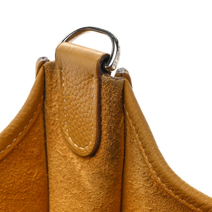 Hermes Taurillon Clemence Amazone Evelyne II GM Curry 11 of 18