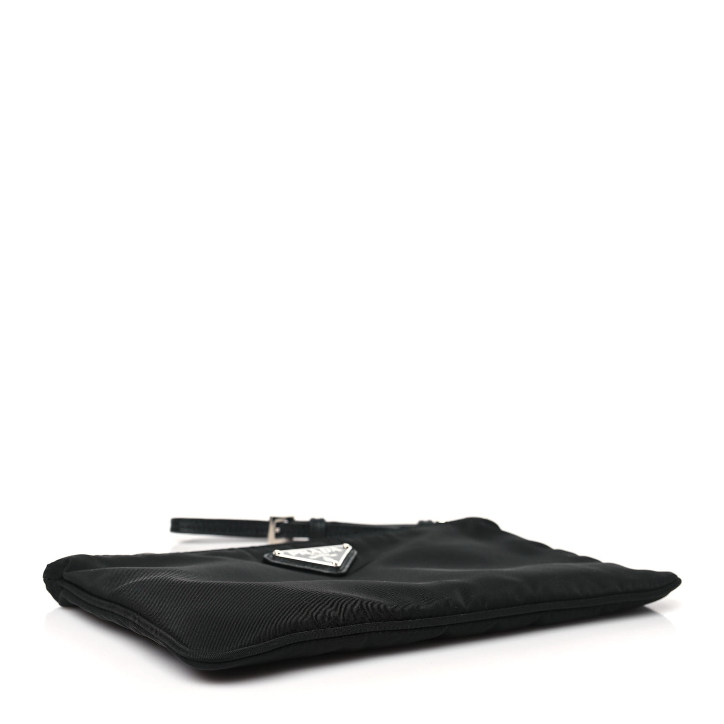 Tessuto Nylon Vela Wristlet Black