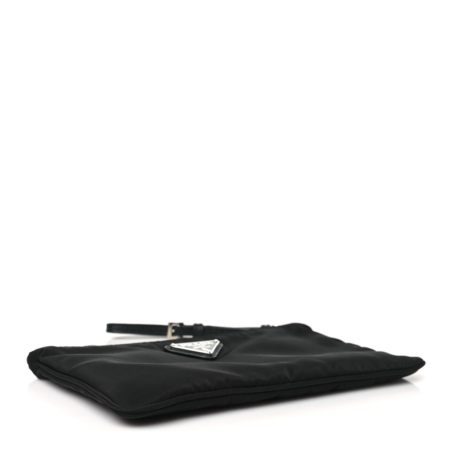Prada Tessuto Nylon Vela Wristlet Black 4 of 10