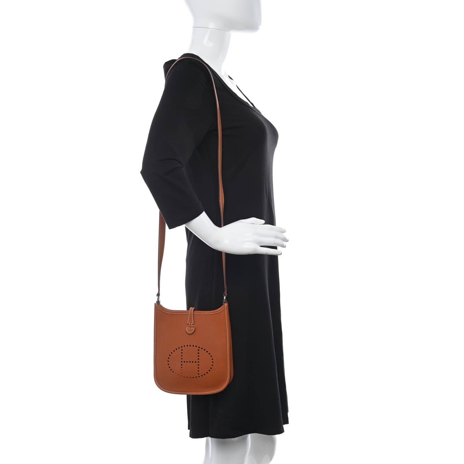 Hermes Epsom Evelyne TPM Cognac 2 of 10