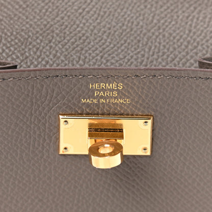 Hermes Epsom Kelly Pocket Compact Wallet Etain 6 of 8