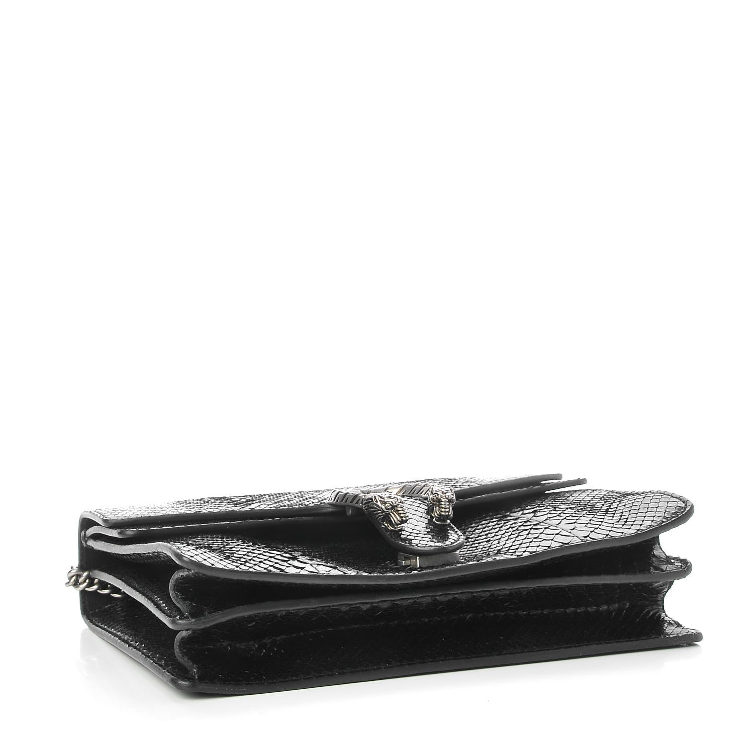 Gucci Python Medium Dionysus Shoulder Bag Black 5 of 9