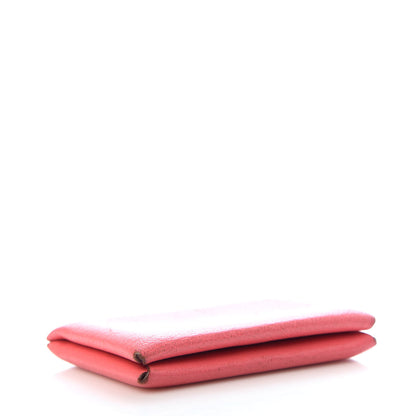 Hermes Chevre Mysore Calvi Card Case Rose Azalee 4 of 6