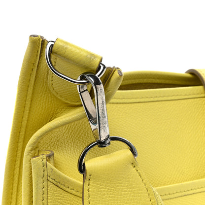 Hermes Epsom Evelyne III PM Lime 17 of 22