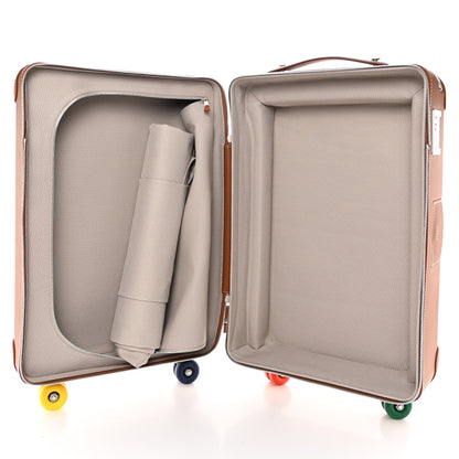Hermes Canvas Taurillon Regate RMS Rolling Trolley Luggage Multicolor 4 of 14
