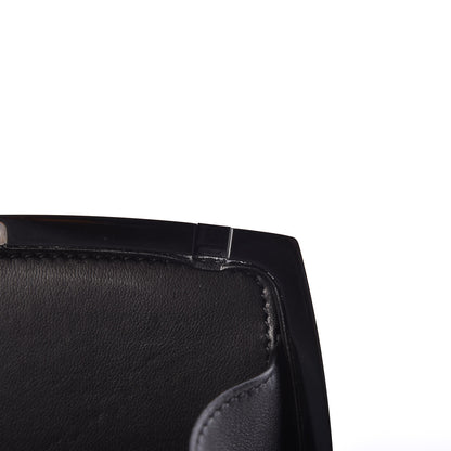 Chanel Plexiglass Compact Box Clutch Black 9 of 9