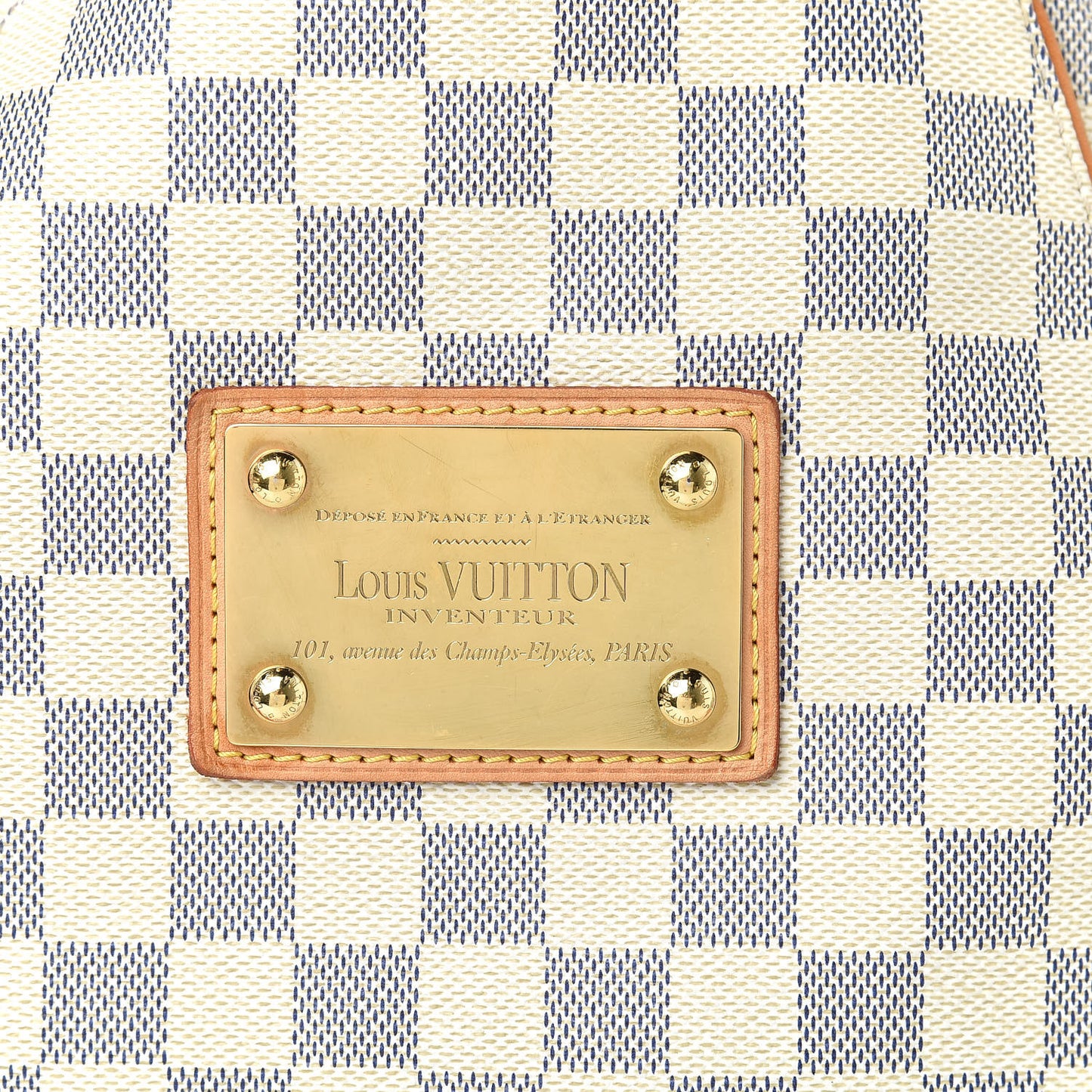 Damier Azur Galliera GM