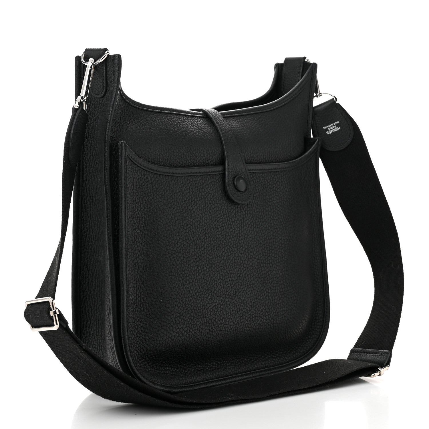 Hermes Taurillon Clemence Evelyne III PM Black 3 of 10
