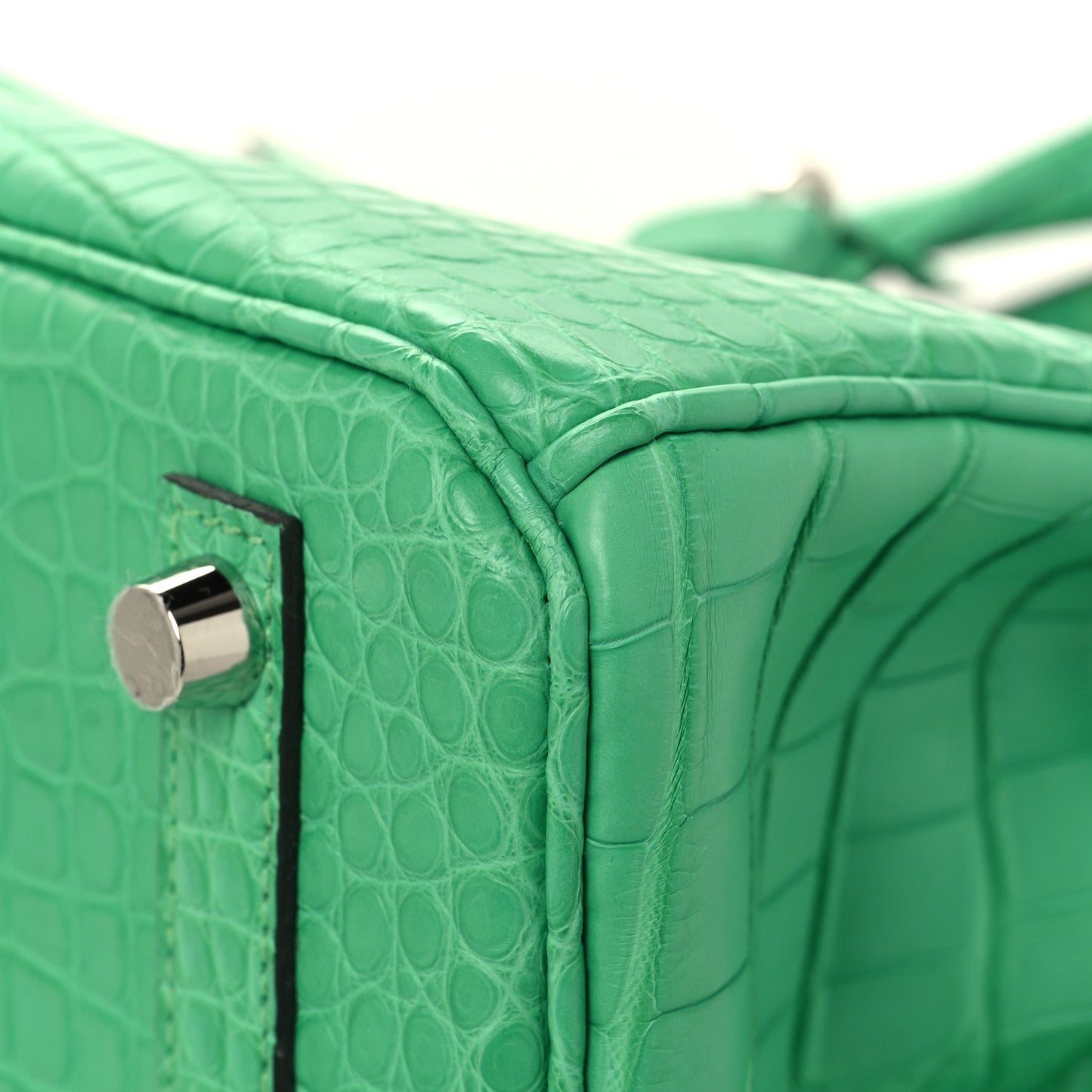 Matte Alligator Birkin 25 Vert Comics