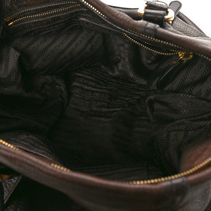 Prada Cervo Antik Shoulder Bag Caffe Sfumato 5 of 16