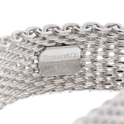 Tiffany Sterling Silver Somerset Mesh Bracelet 3 of 3