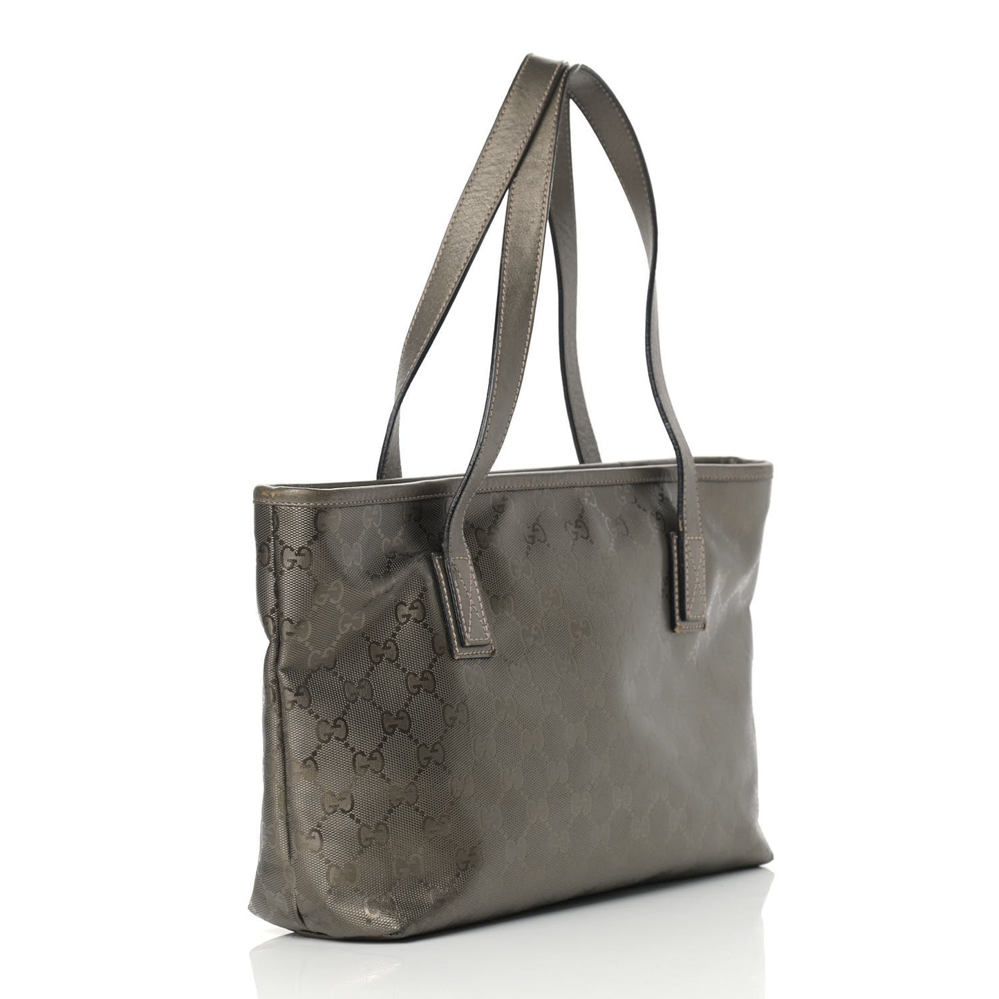 Imprime Monogram Small Joy Tote Pewter