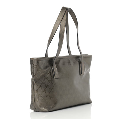 Gucci Imprime Monogram Small Joy Tote Pewter 4 of 16