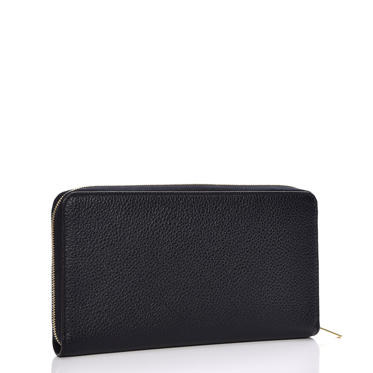 Celine Calfskin Large Zip Around Multifunction Wallet Midnight 3 of 7