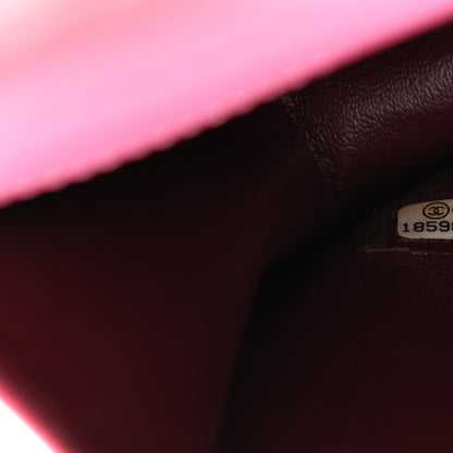 Chanel Lambskin Quilted Medium Crossing Times Flap Pink 7 of 12