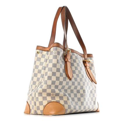 Louis Vuitton Damier Azur Hampstead MM 2 of 6