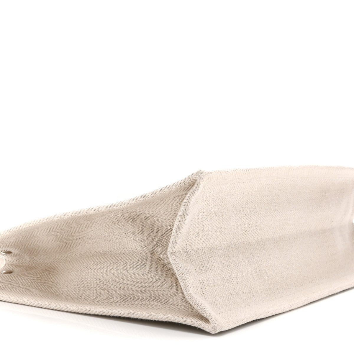 Cotton Linen Rive Gauche Tote Light Shell