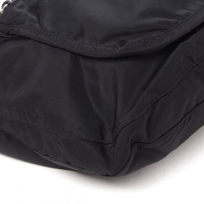 Prada Nylon Tessuto Messenger Bag Black 5 of 9