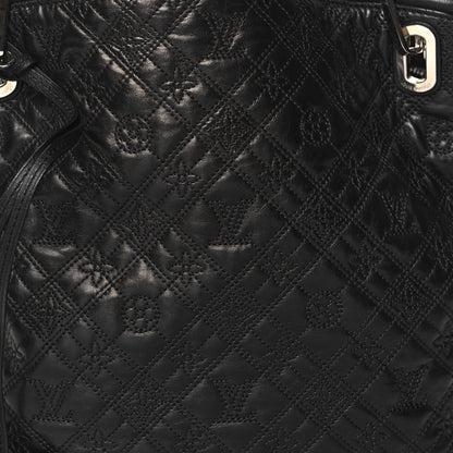 Louis Vuitton Monogram Lambskin Antheia Lilia GM Black 8 of 12