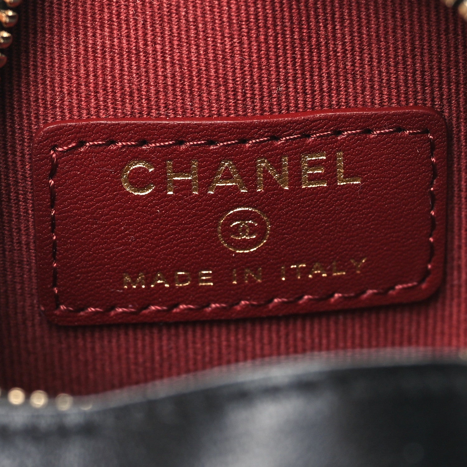 Chanel Lambskin Quilted CC In Love Heart Zipped Arm Coin Purse Black 6 of 9