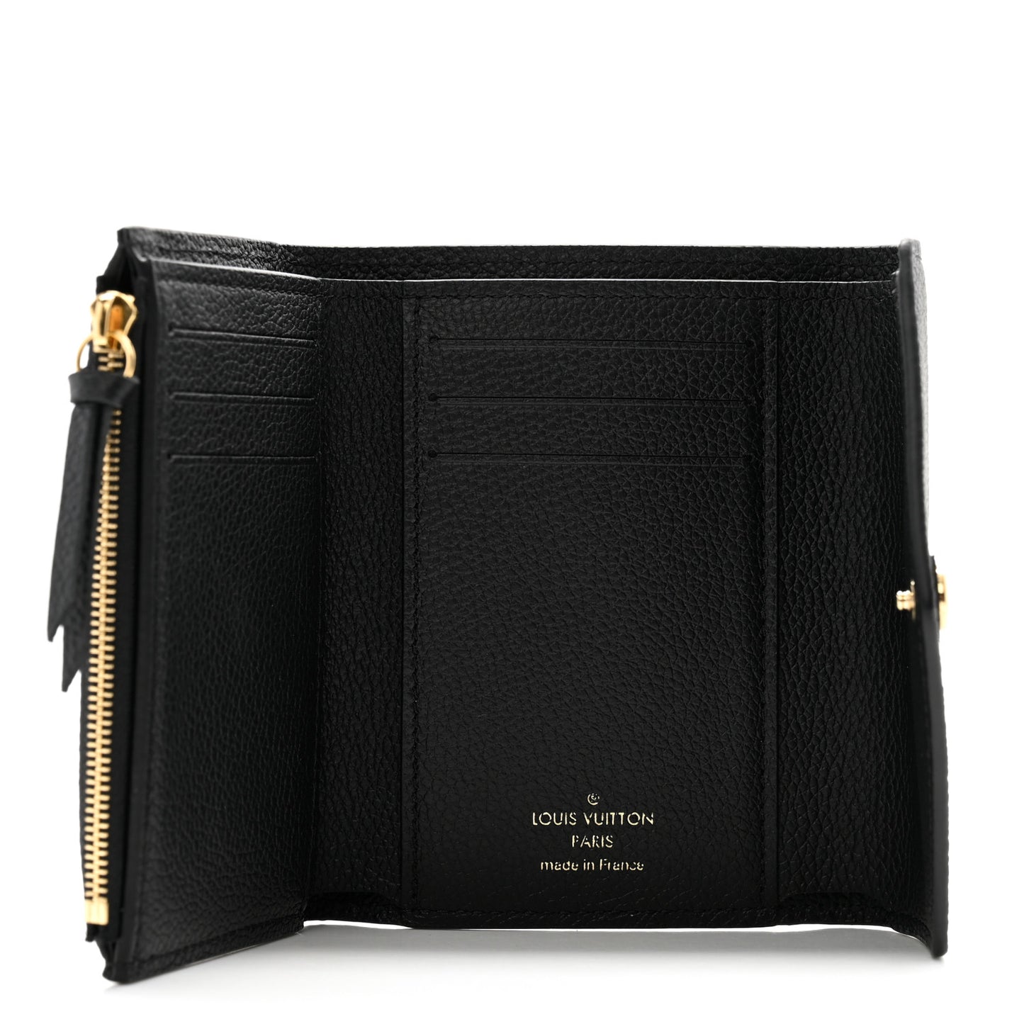 Empreinte Monogram Giant Victorine Wallet Black Beige