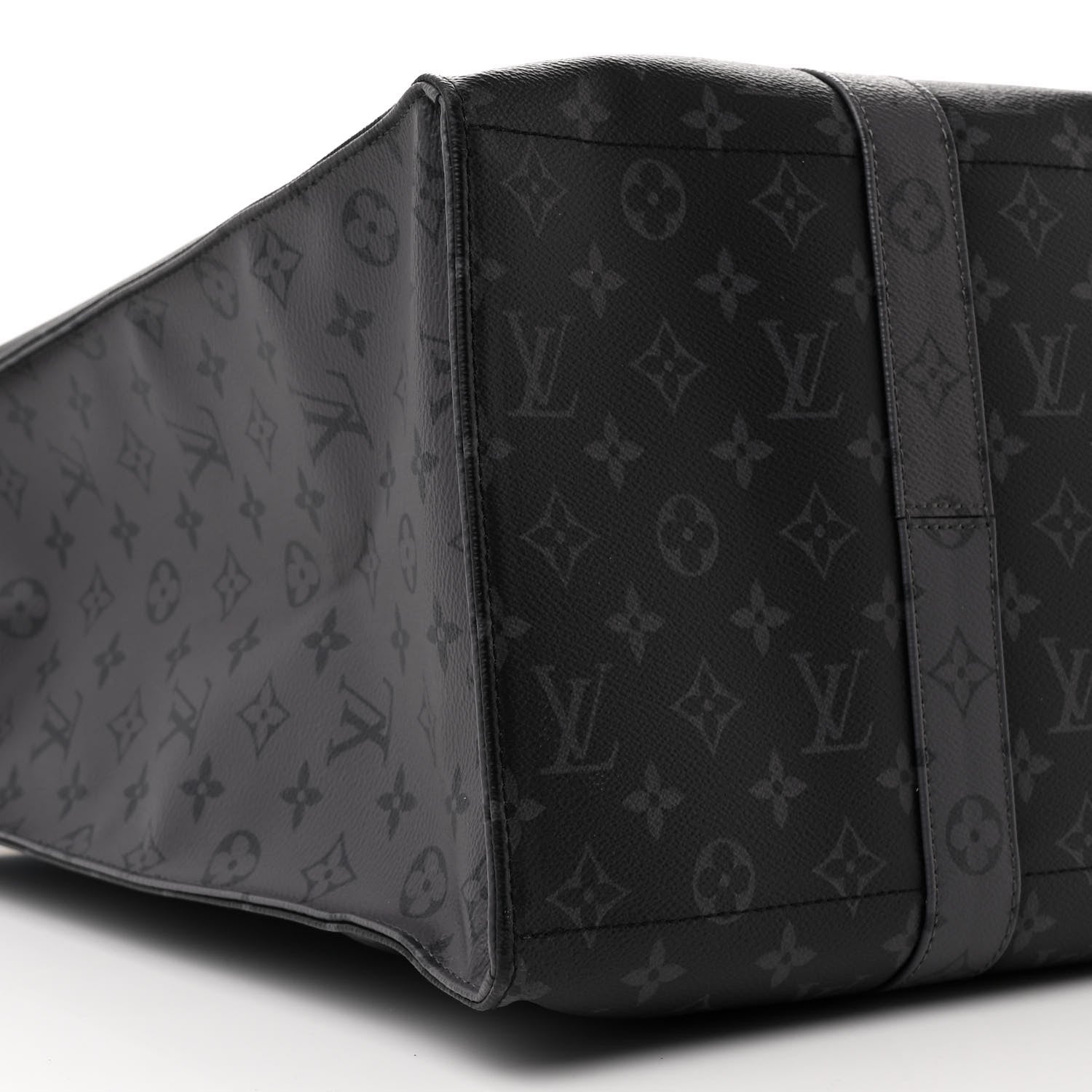 Louis Vuitton Monogram Eclipse Cabas Zippe GM Black 8 of 9
