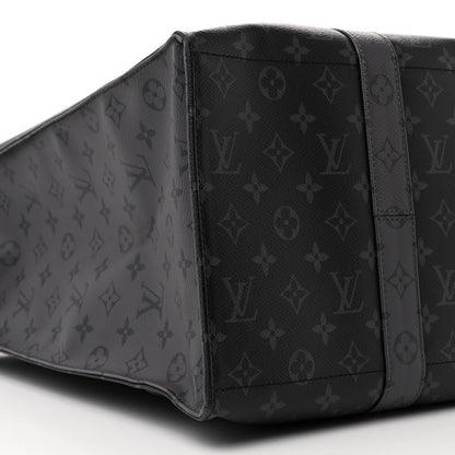 Louis Vuitton Monogram Eclipse Cabas Zippe GM Black 8 of 9