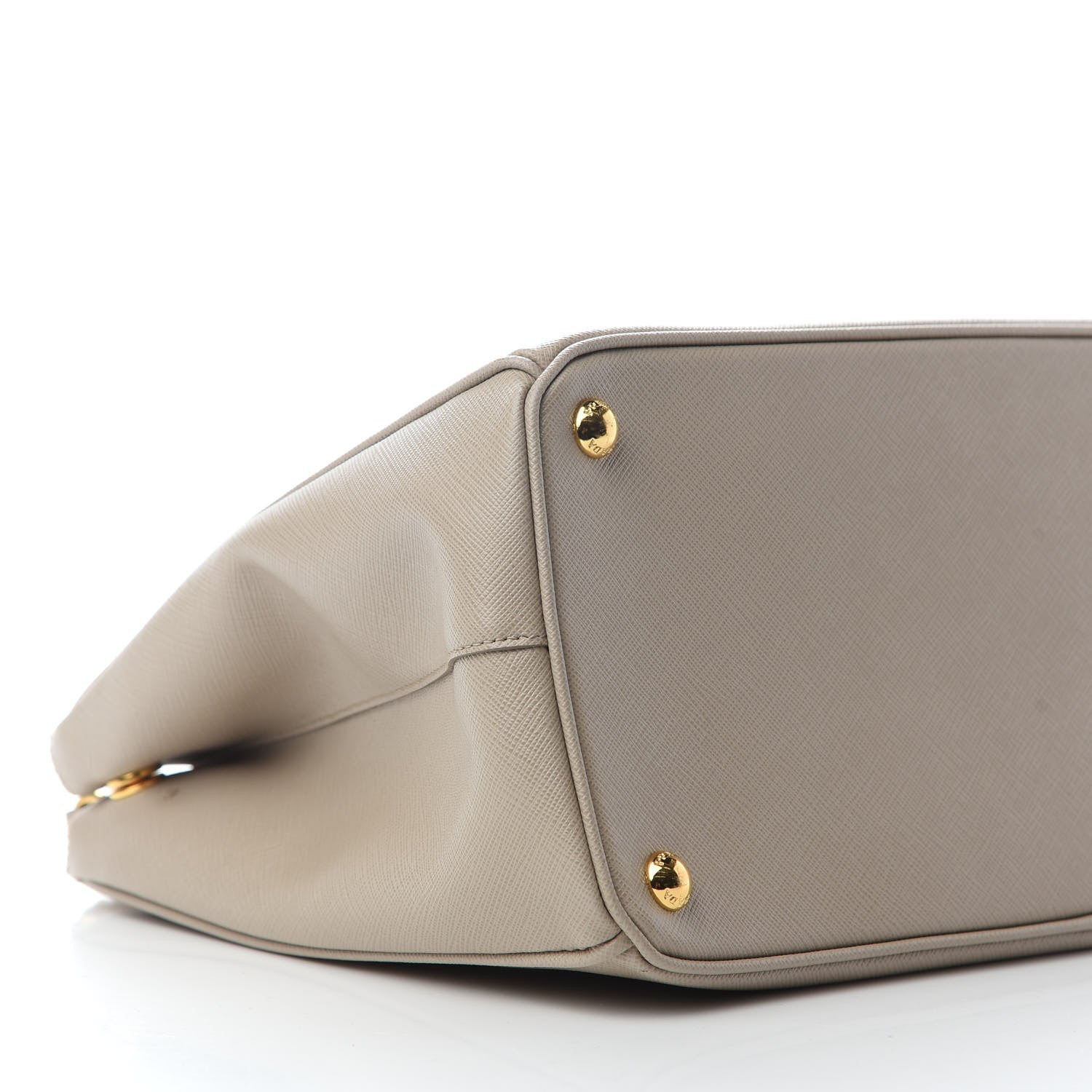Prada Saffiano Medium Galleria Double Zip Tote Pomice 10 of 11