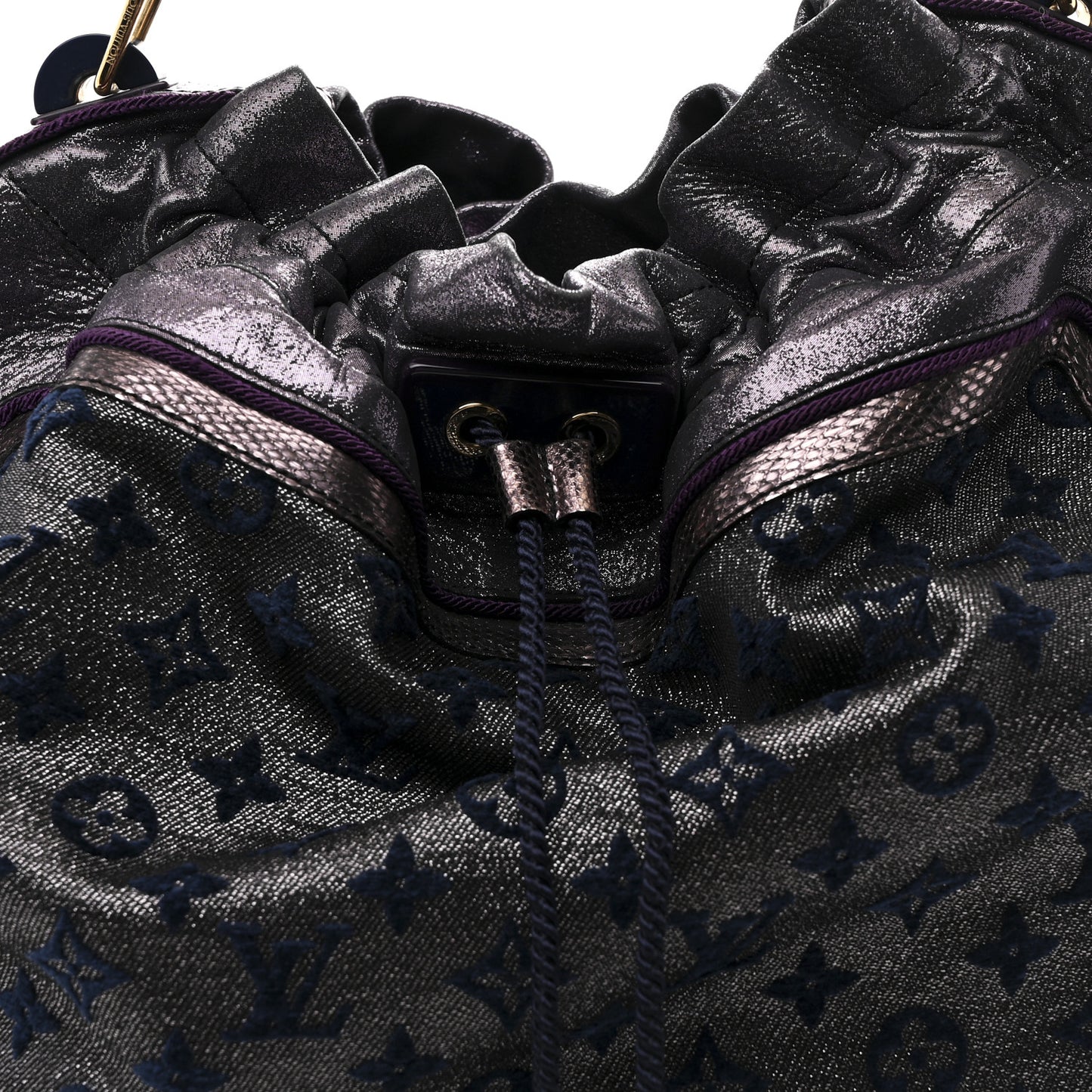 Monogram Lurex Bluebird