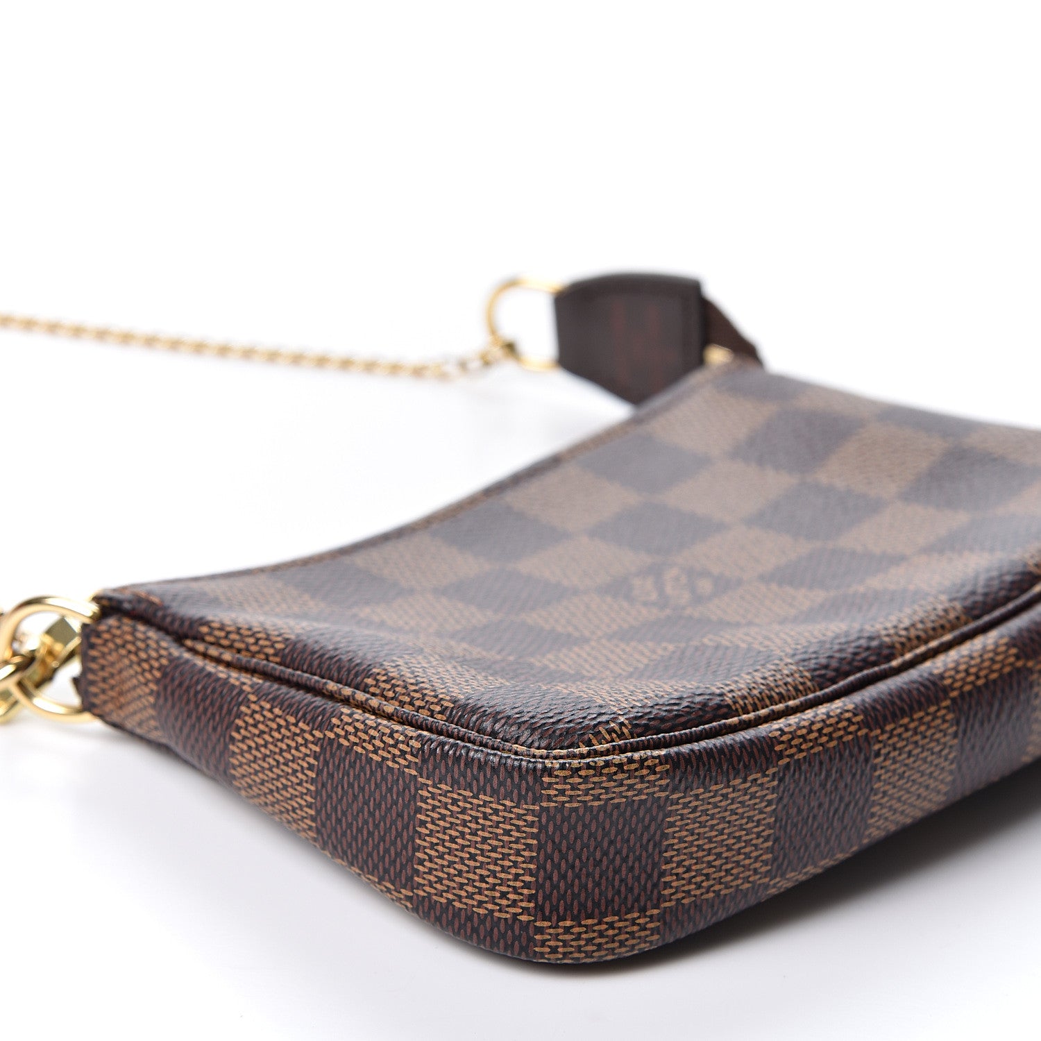 Louis Vuitton Damier Ebene Mini Pochette Accessories 4 of 9