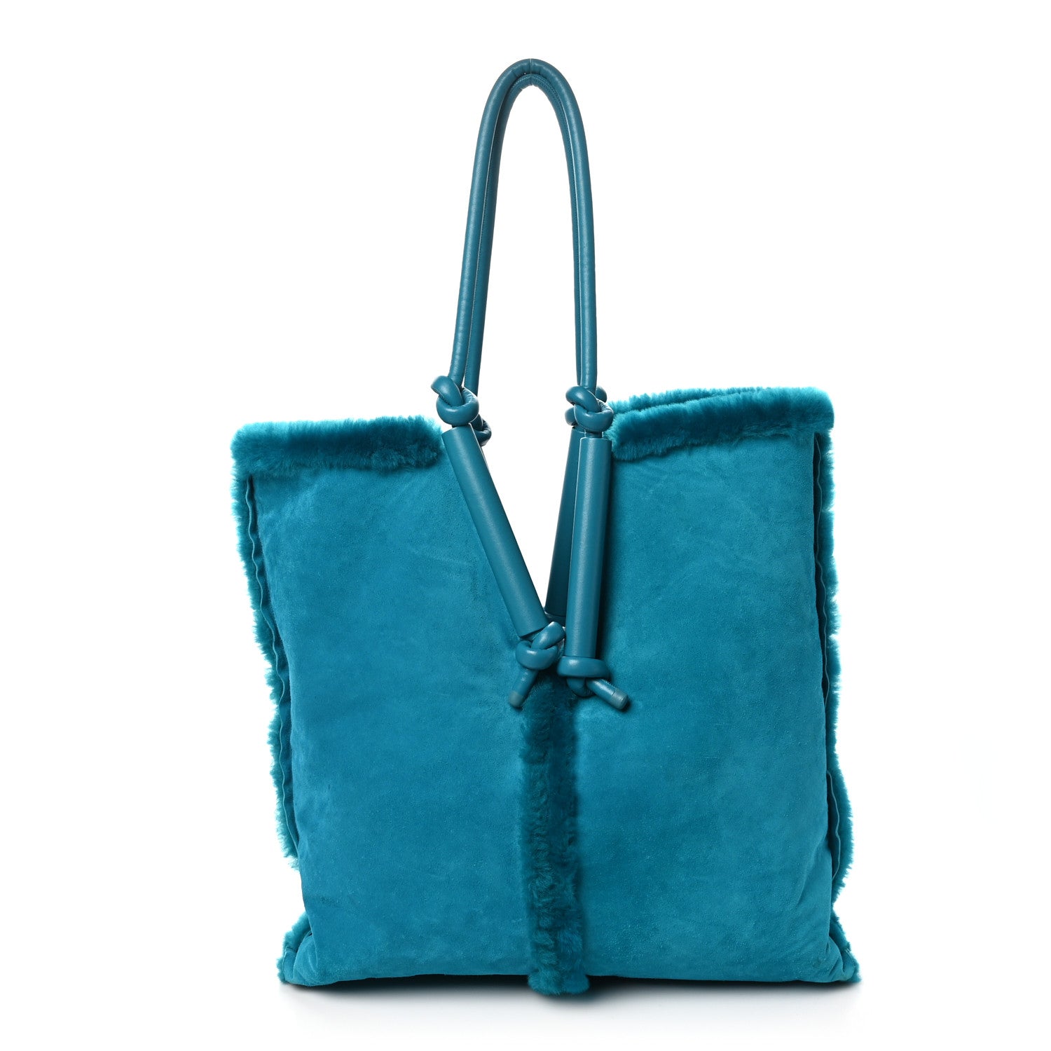 Bottega Veneta Shearling Reversible Tote Blaster 1 of 10