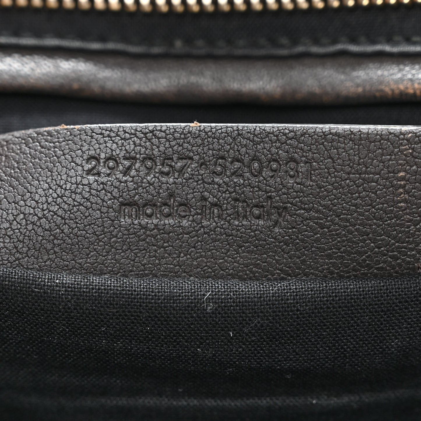 Calfskin Lizard Embossed Small Cabas ChYc Black