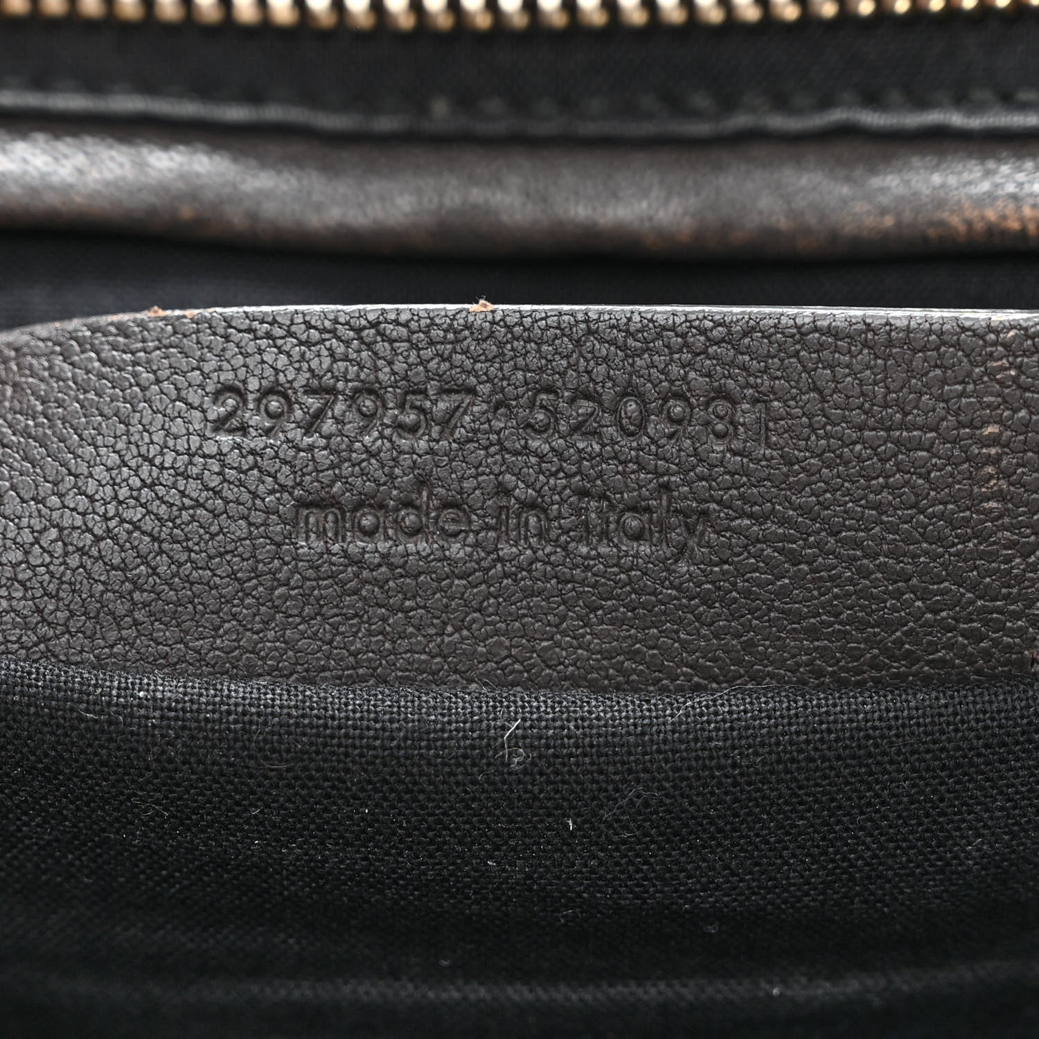 Saint Laurent Calfskin Lizard Embossed Small Cabas ChYc Black 7 of 15