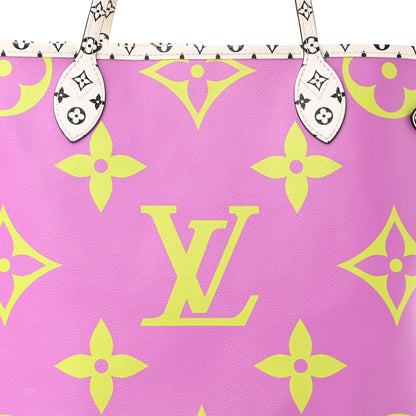 Louis Vuitton Monogram Giant Neverfull MM Pink Lilac 8 of 11
