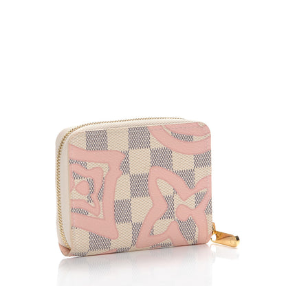 Louis Vuitton Damier Azur Tahitienne Zippy Coin Purse 3 of 8
