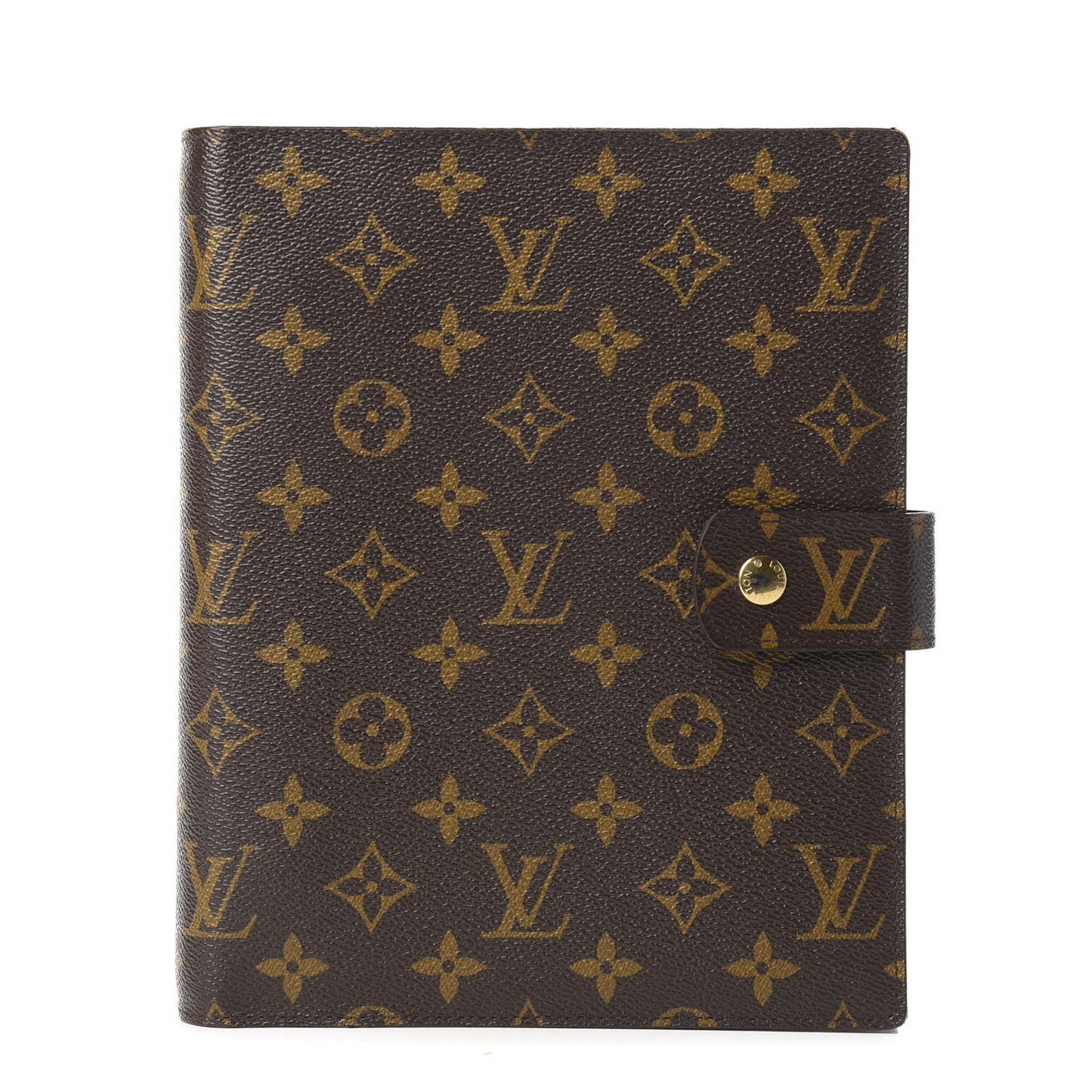 Monogram Large Ring Agenda Cover