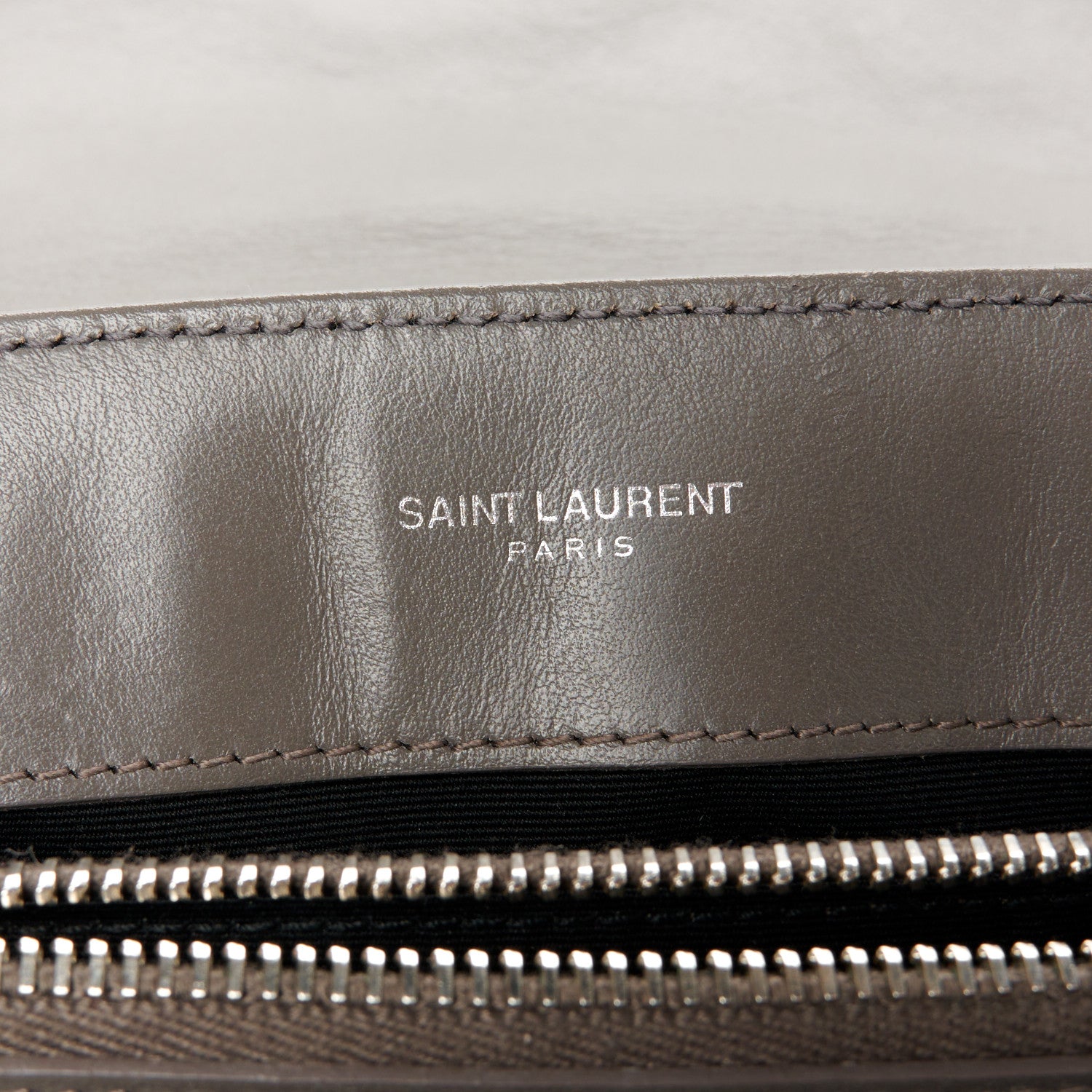 Saint Laurent Calfskin Y Quilted Monogram Small Loulou Chain Satchel Earth 6 of 11