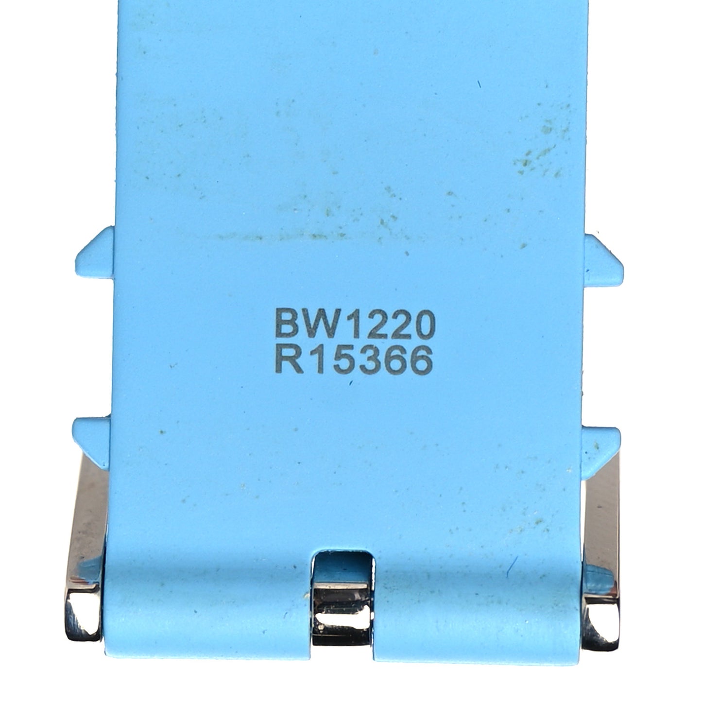 Rubber Tambour Watch Strap Light Blue