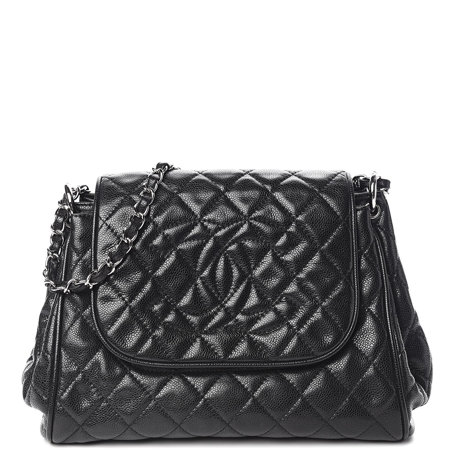 Chanel Caviar Quilted Timeless Accordion Flap Black 1 of 14