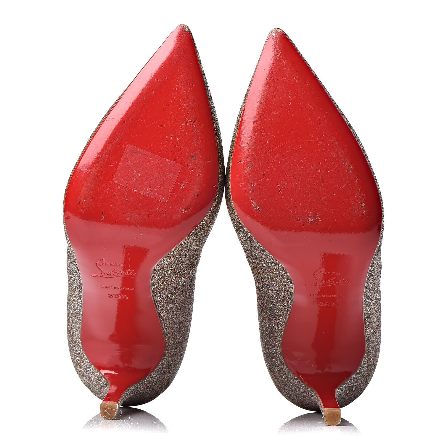 Christian Louboutin Mini Glitter Pigalle 120 Pumps 38.5 Multicolor 9 of 22