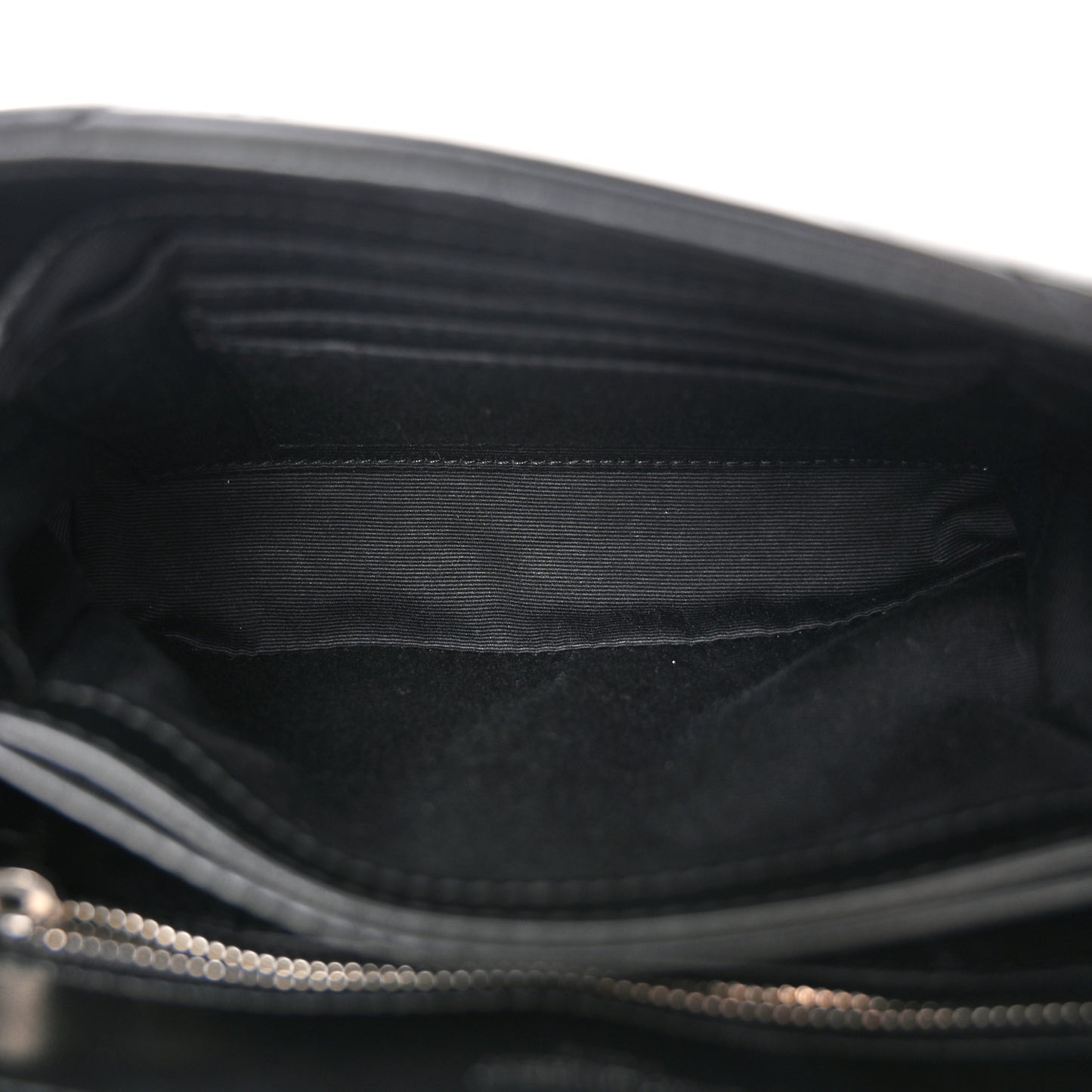 Calfskin Y Quilted Monogram Toy Loulou Crossbody Bag Black