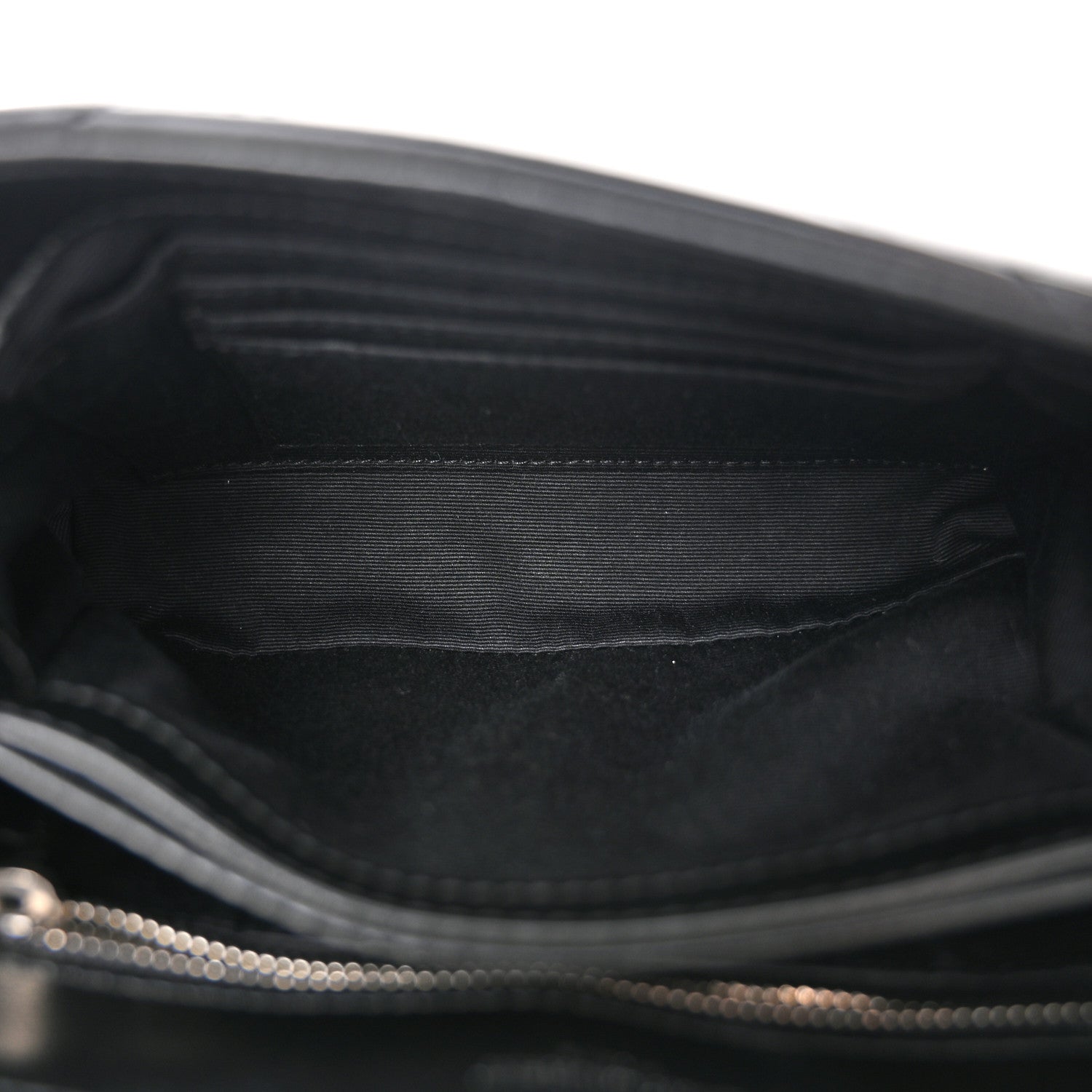 Saint Laurent Calfskin Y Quilted Monogram Toy Loulou Crossbody Bag Black 5 of 10