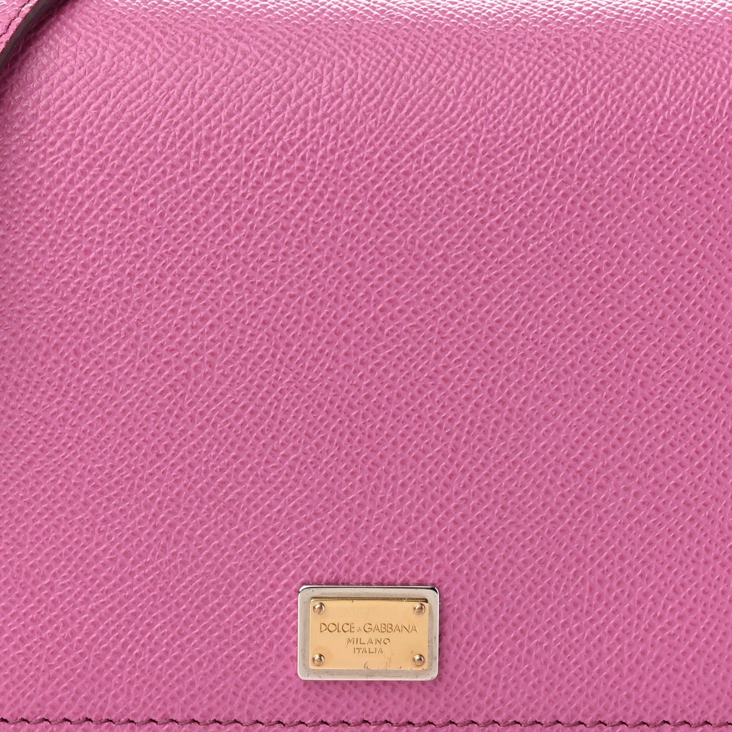 DOLCE &amp; GABBANA Dauphine Mini Crossbody Bag Fuxia